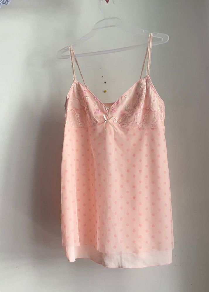 Peach cami top
