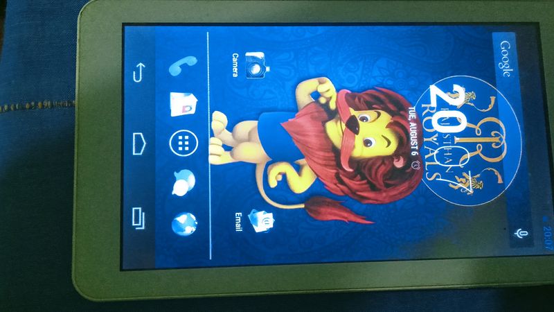 Tablet Rajasthan Royals AdvantEdge Limited Royal