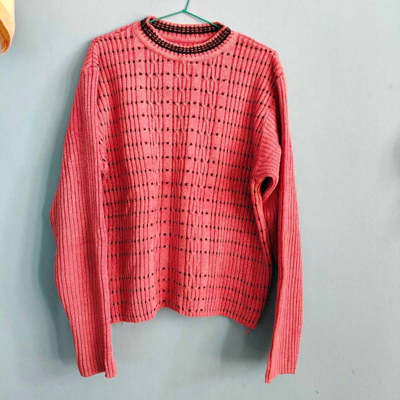 Vintage Knit Pullover Sweater