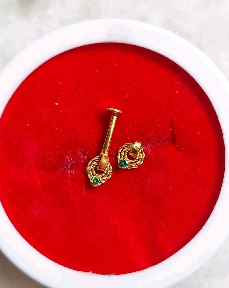 Gold Ring Type Studs