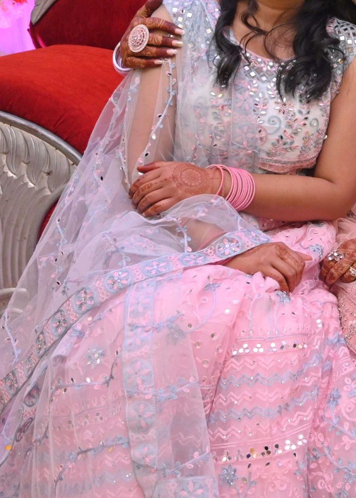 Elegant Pink Lehenga Choli