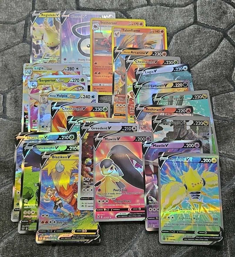 Pokemon Shiny VSTAR and V Cards