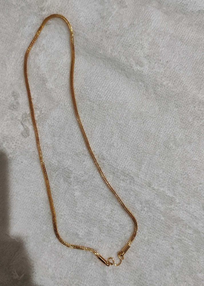 One Gram Gold Chain Totally New