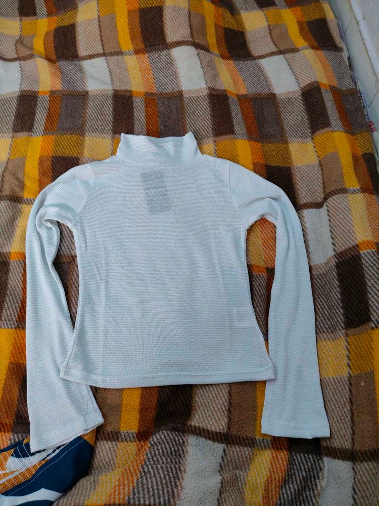 Long Sleeve Turtleneck Top
