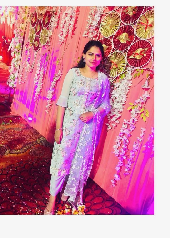 Floral Embroidered Salwar Kameez Suit