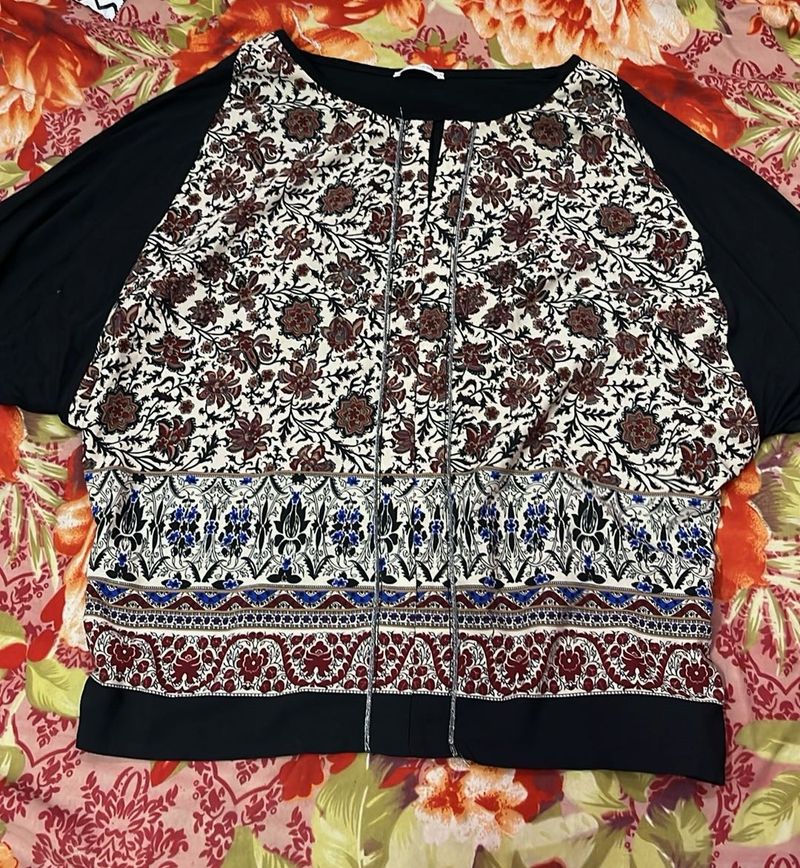 Floral Print Top