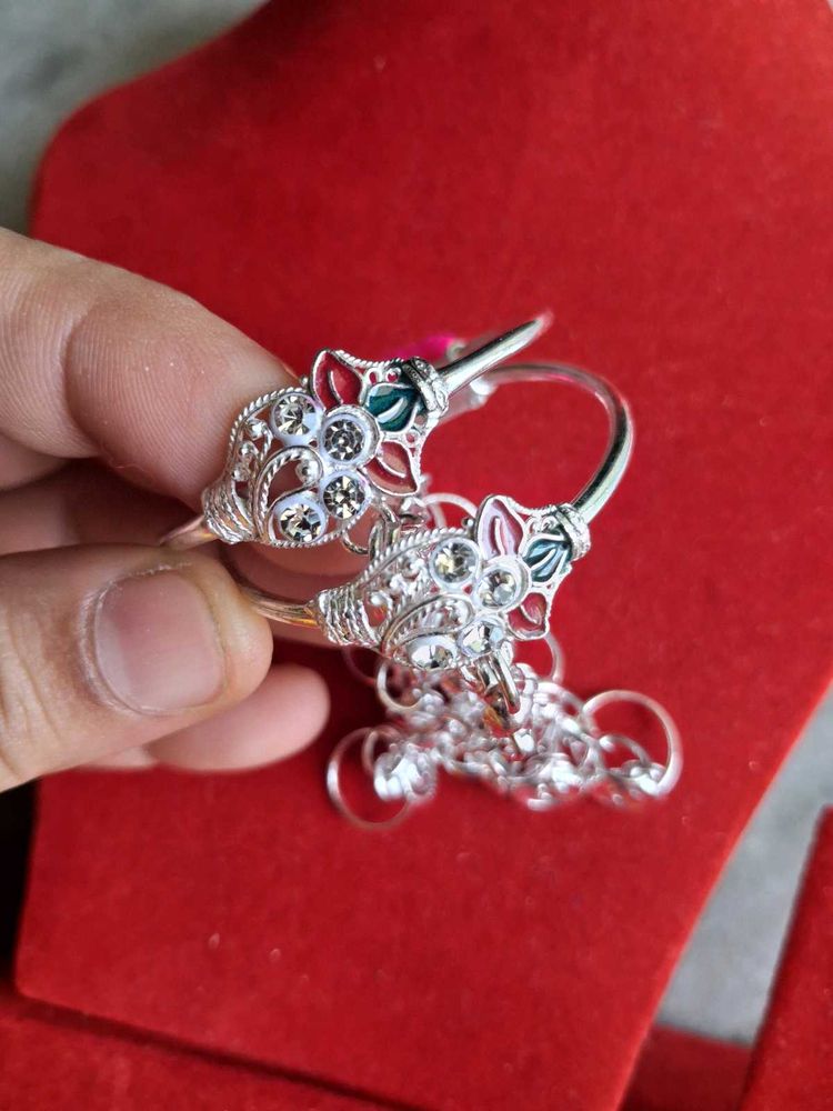 New Born Baby 5 Fingers Hand Assoceries Silver