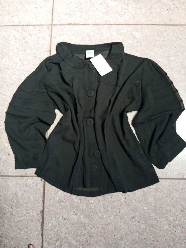 Vero Moda Black Shirt Look Top