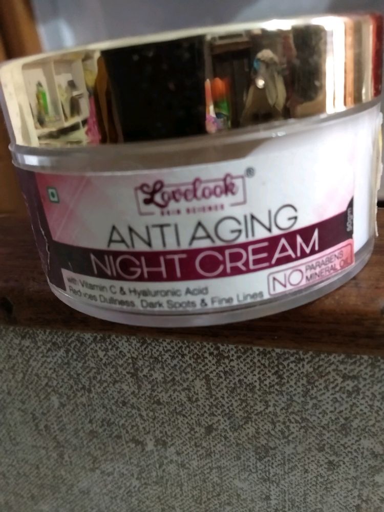 anti-aging cream and ponds lotion.
