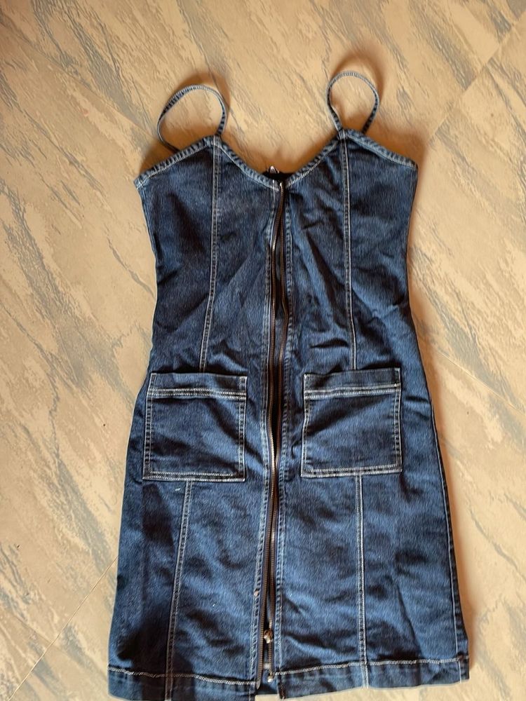 denim dress