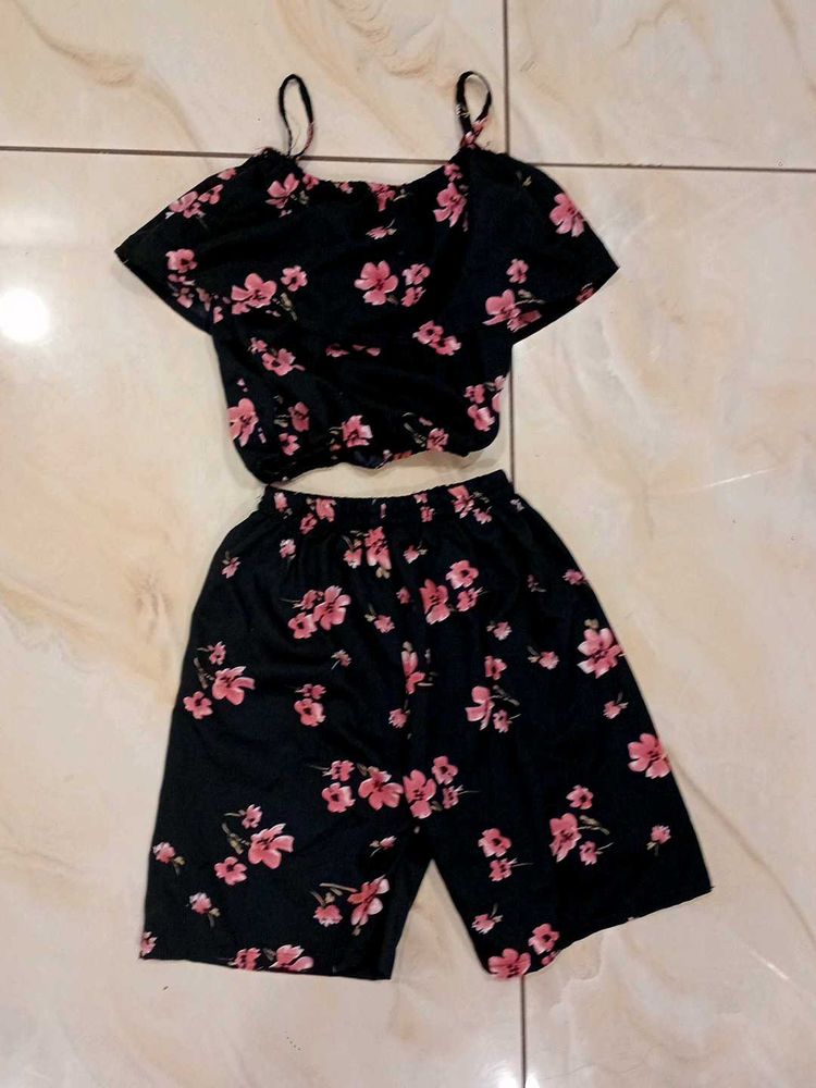 Floral Girls Clothing Set