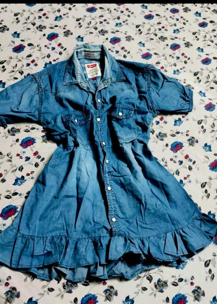 Levi's Denim Shirt Dress