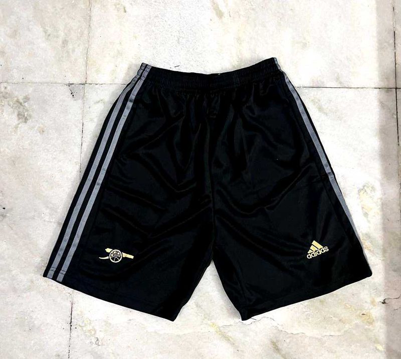 ADIDAS ARSENAL BLACK FOOTBALL SHORTS (32)