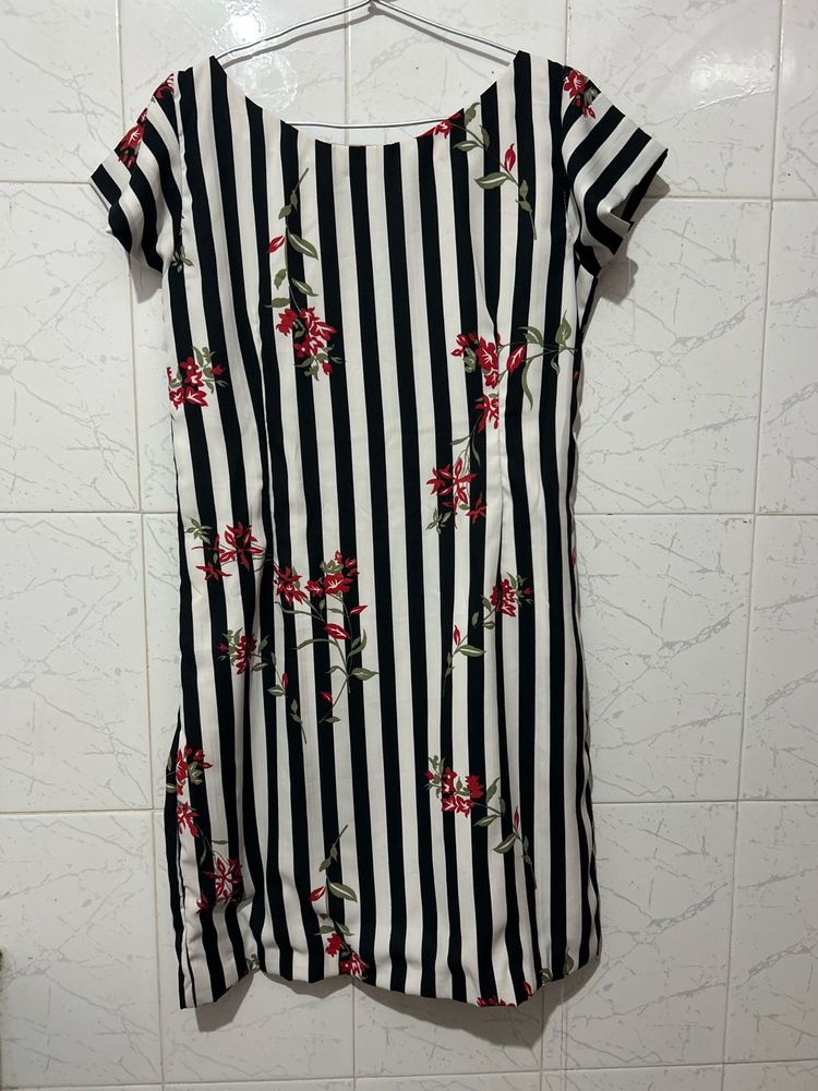 Striped Aline Dress