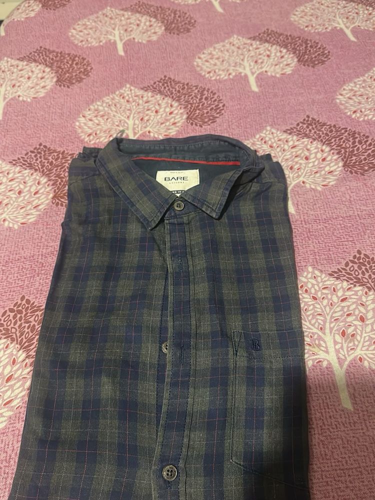 Checked Casual Shirt