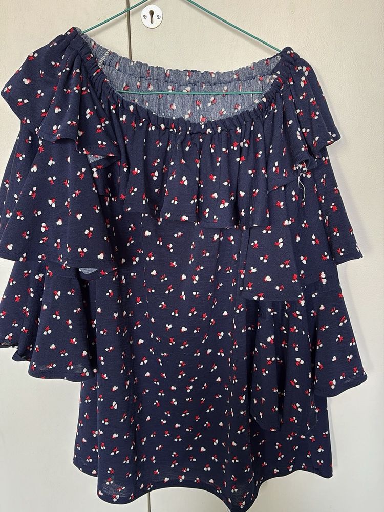 Floral Off-Shoulder Top