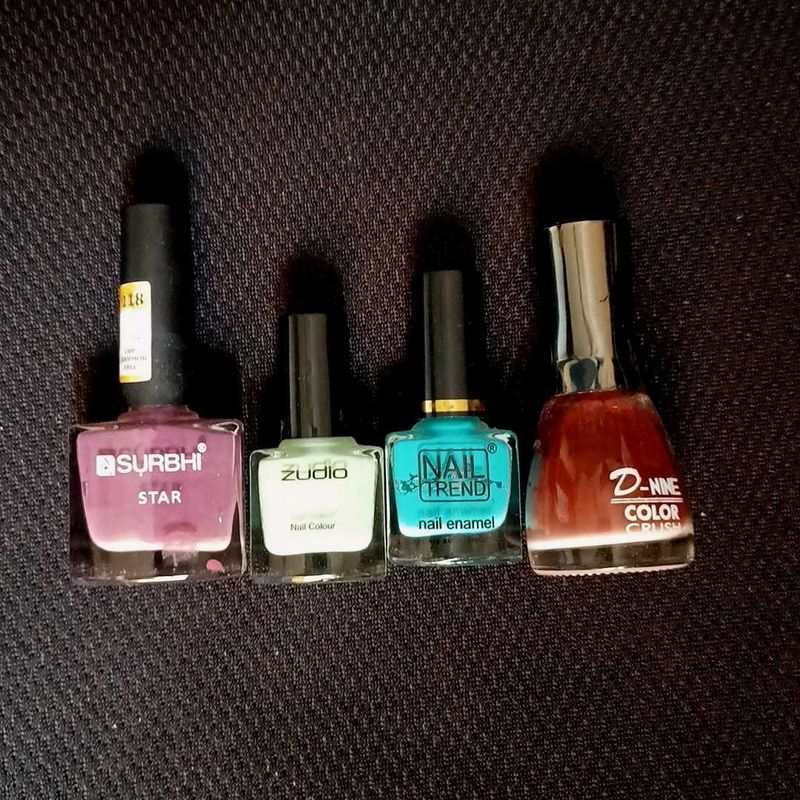 Assorted Nail Polish Set - 4 Colors