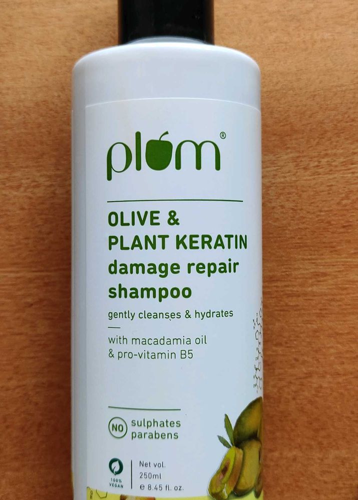 Plum Goodness Olive And Keratin Shampoo