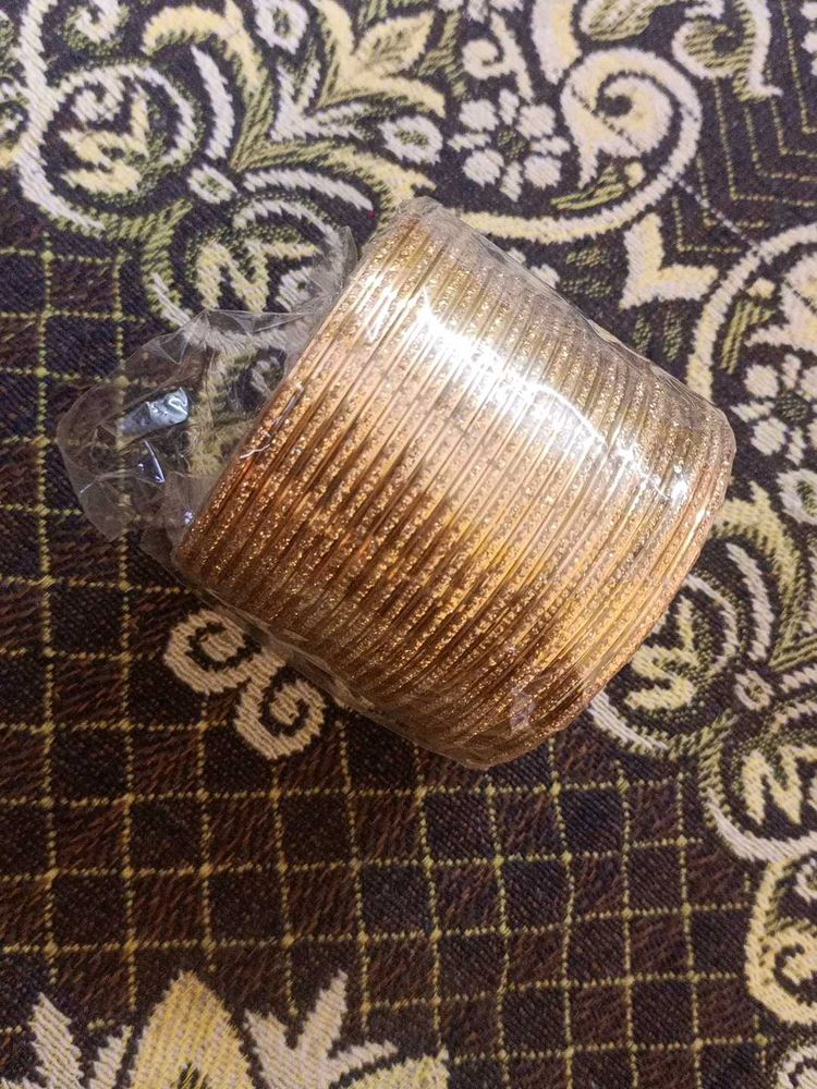 Golden Bangles Set