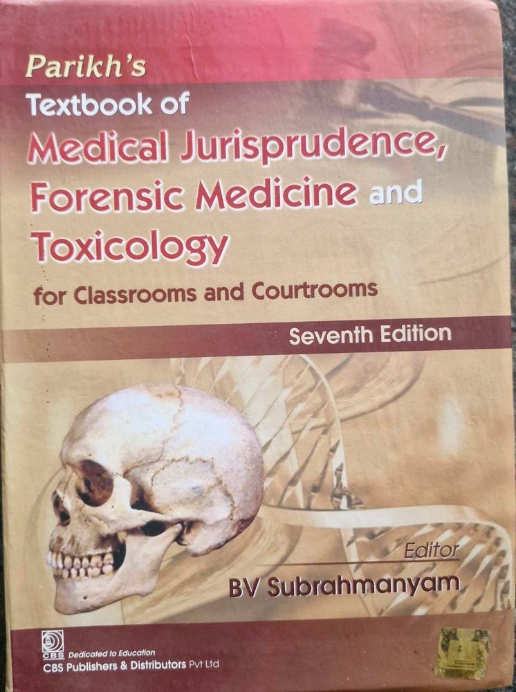 Medical Jurisprudence Textbook