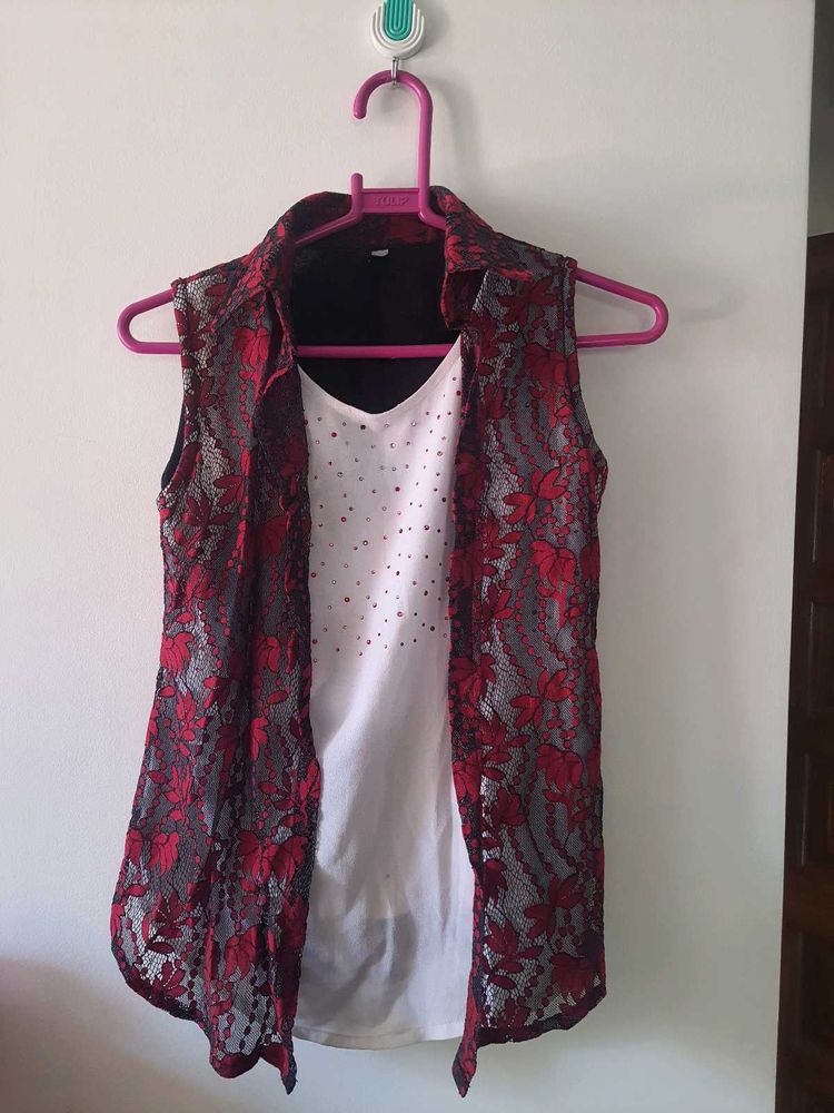 Cute Jacket Style Top