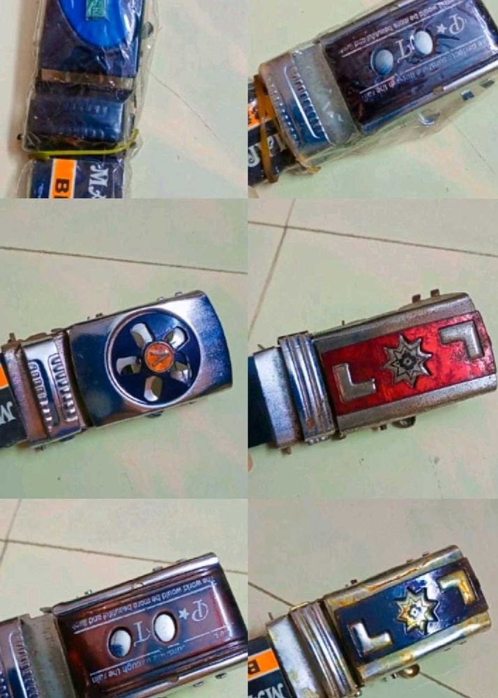 Vintage Novelty Belt Buckles - (1 piece ₹150)