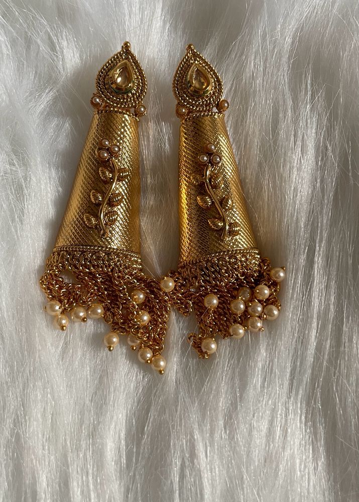 On SaleGolden Partywear Earring