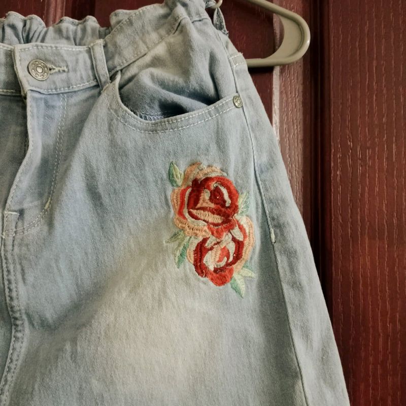 MAX Denim Miniskirt