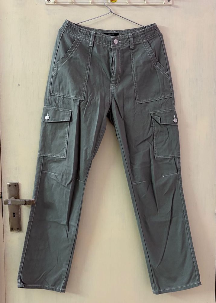 Olive Green Cargo Pants