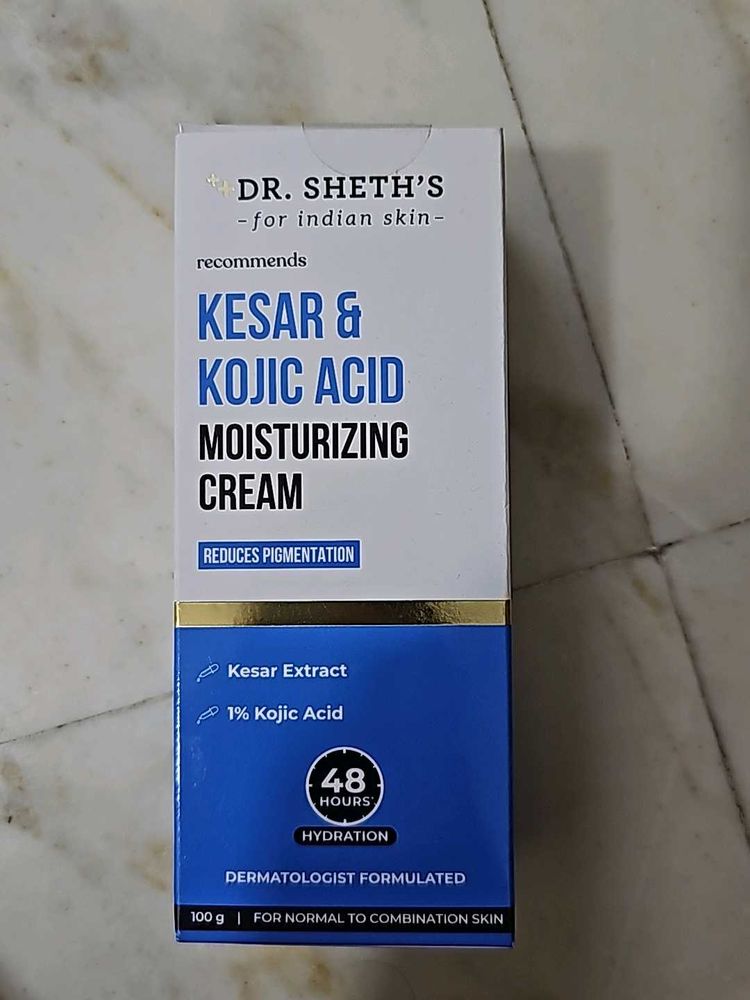 Dr Sheths Kesar Kojic Acid Moisturizing Cream