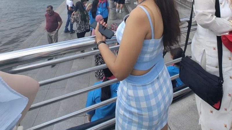 Co-ords Set Blue One Time Used