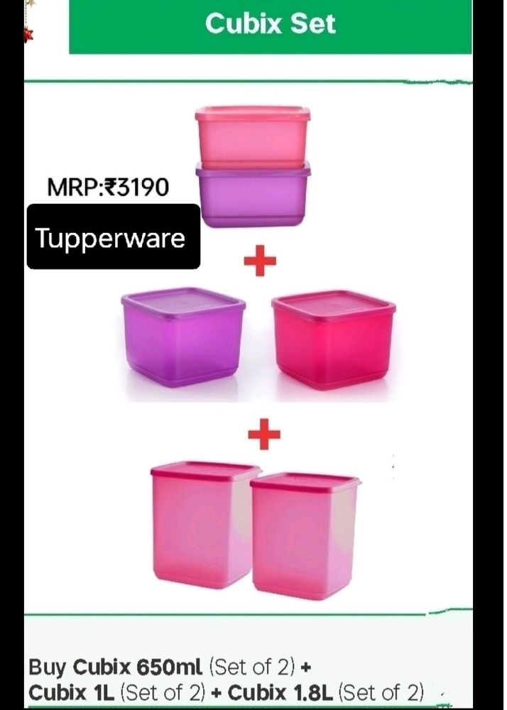 All Tupperware Products At Heavy Discount