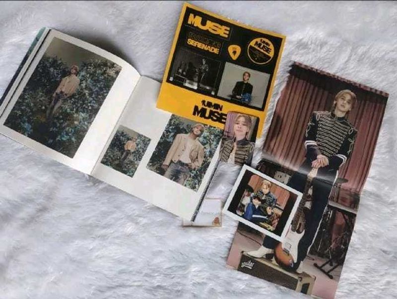 (official) jimin Muse Serenade Book+ Polaroid pc