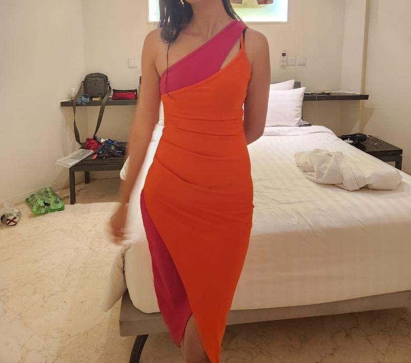 Multi Coloured Uptownie Dress