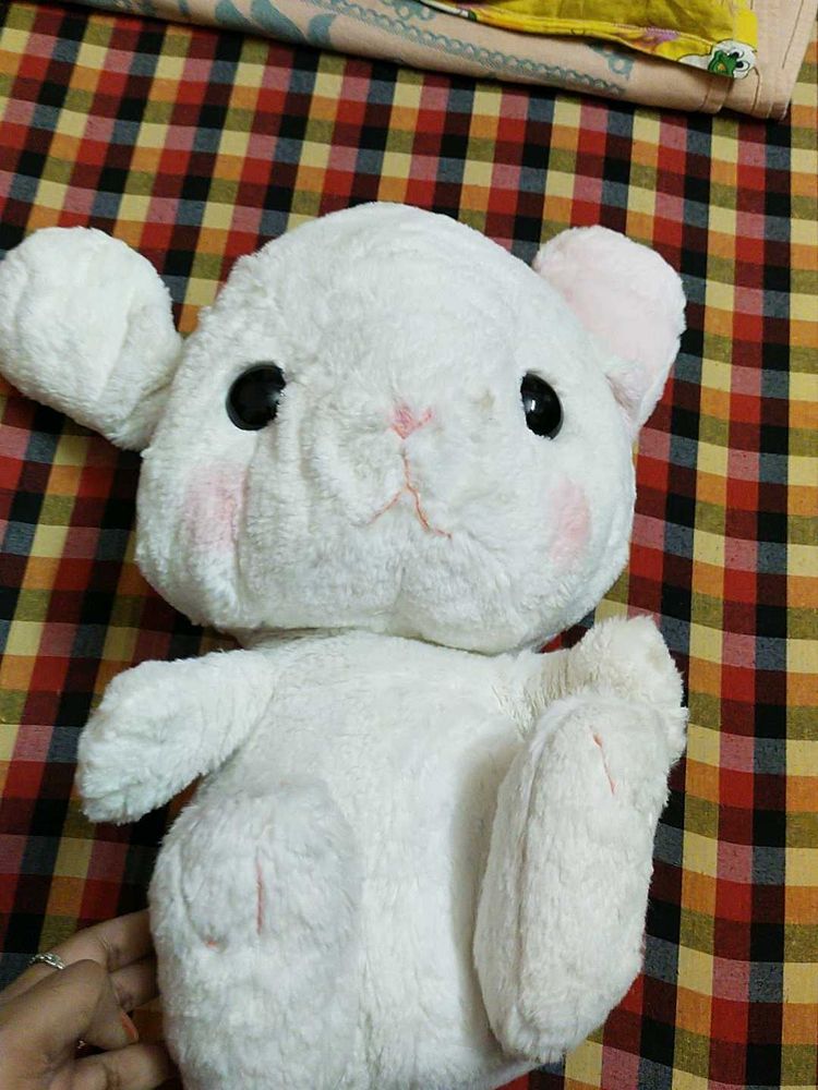 Cute White Plush Toy