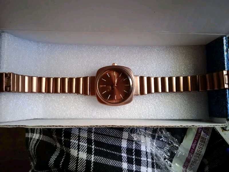 Rose Gold Watch