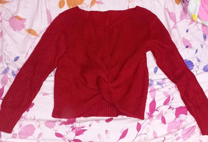 Red Maroon Sweater ❤