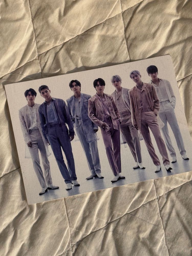 BTS photo poster