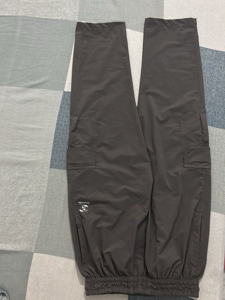 Gray Cargo Pants