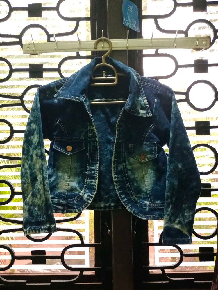Acid Wash Denim Jacket