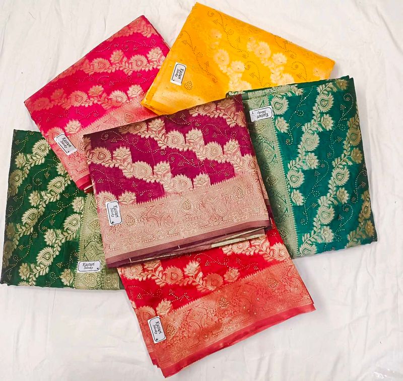 Vibrant Kanjivaram Silk Sarees