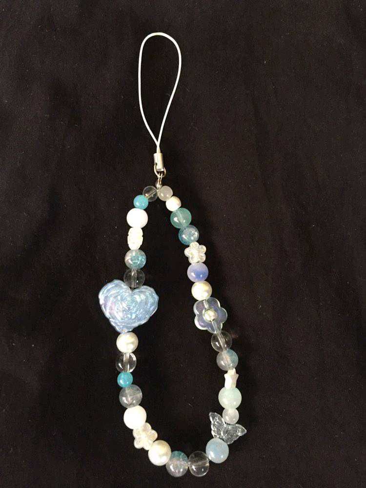 Beaded Phone Charm