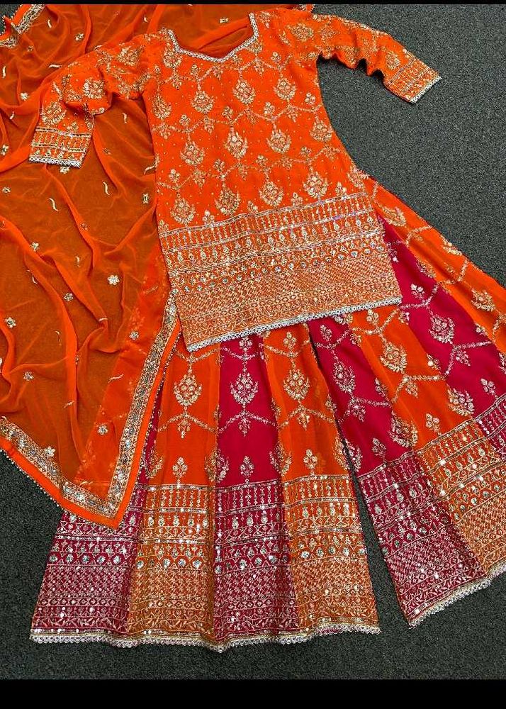 Brand new Heavy Sharara Suit