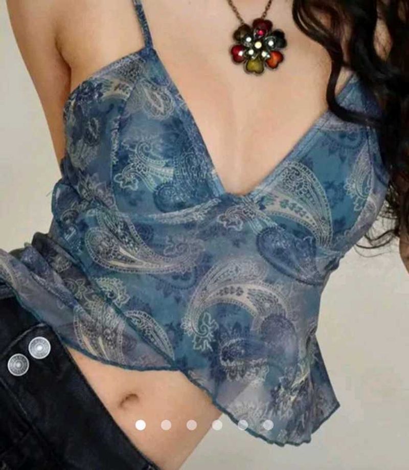 Savana Floral Print Cami Top