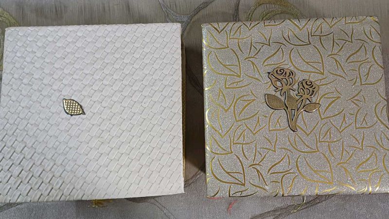 Set Of Two Same Size Beautiful Box