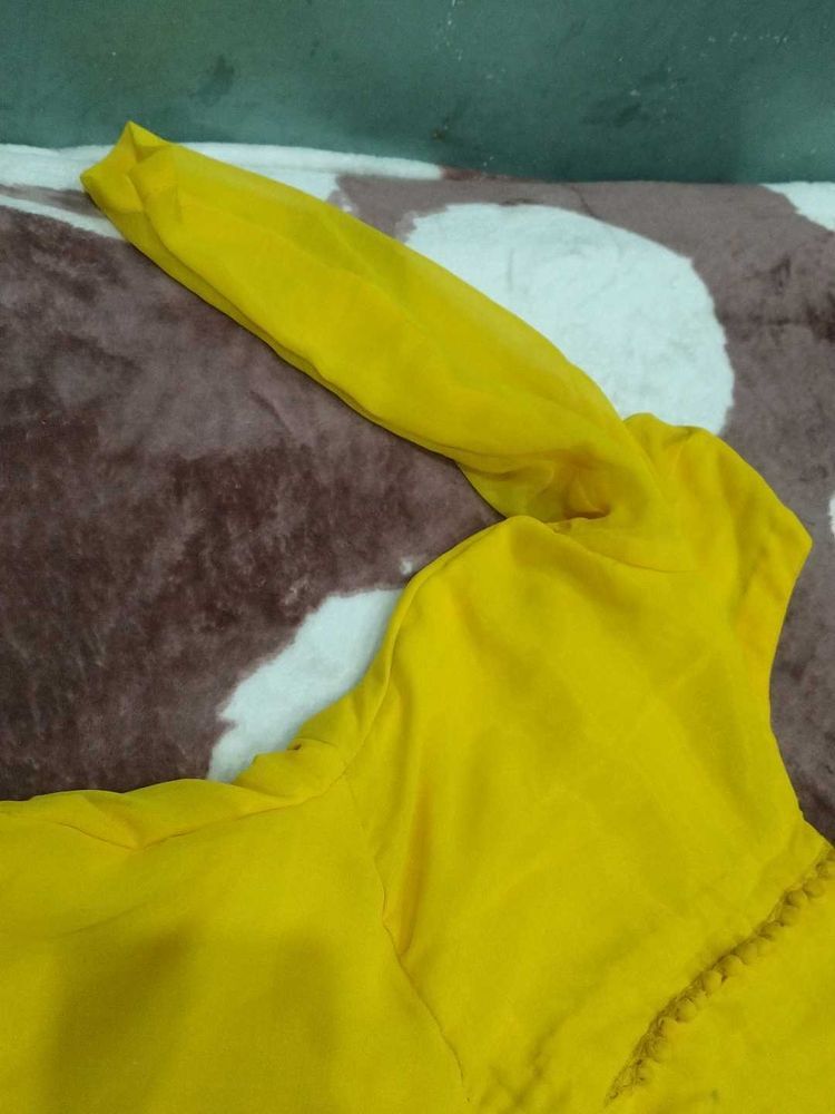 Elegant Yellow frock