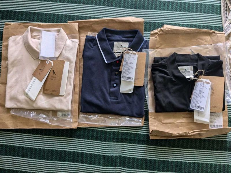 3 Mr Bowerbird Polo Tshirt New With Tag