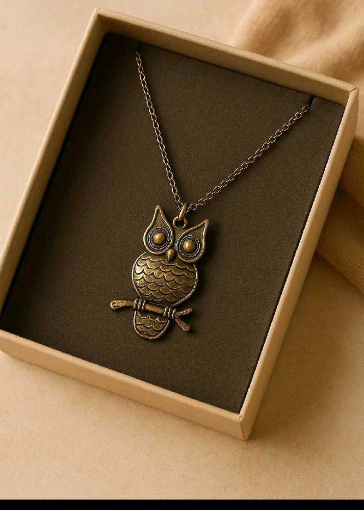 Owl Pendant Necklace