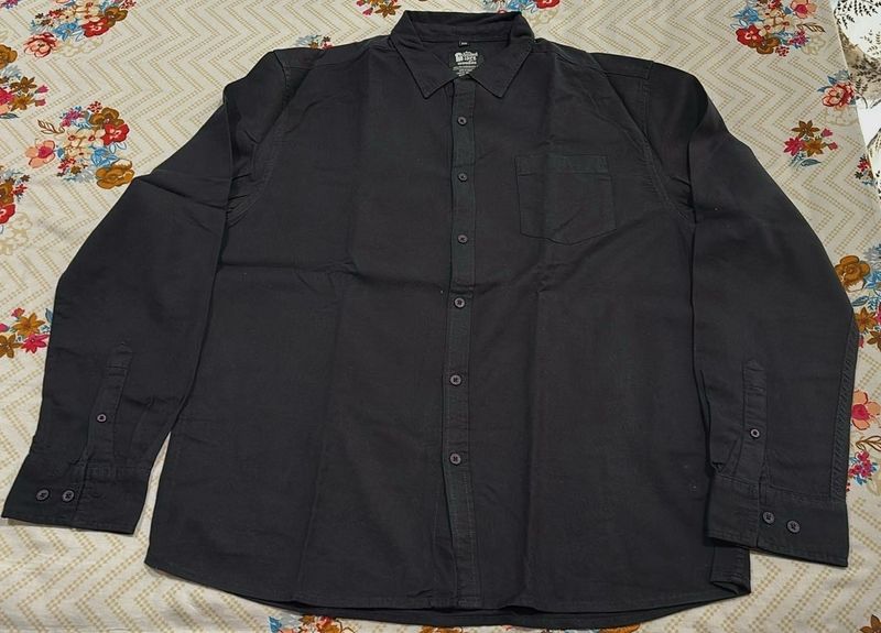 Men's Black Long Sleeve Shirt