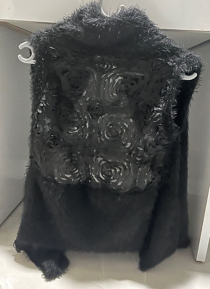 Black Floral Fancy Jacket